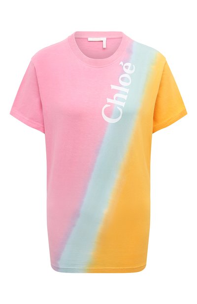 Хлопковая футболка CHLOÉ, арт. CHC23AJH01/181, фото 1