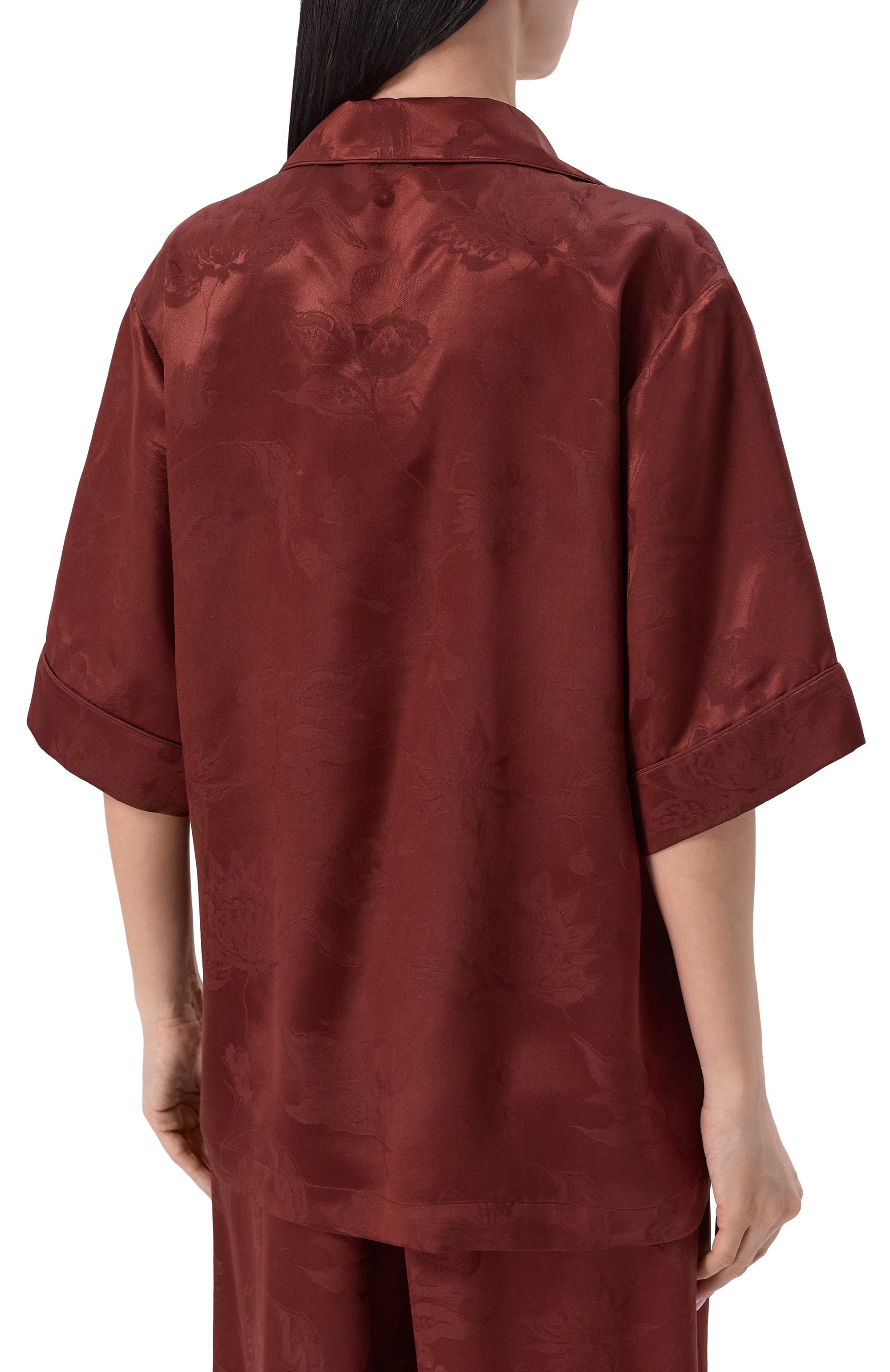 Шелковая рубашка MVST, арт. M26.2PW.B032/F126 FL0RAL JACQUARD, фото 4