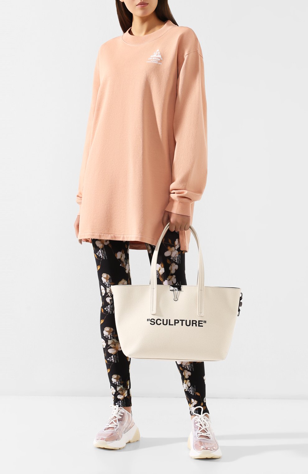 Сумка-тоут sculpture OFF-WHITE, арт. 0WNA025R19B640854810, фото 2