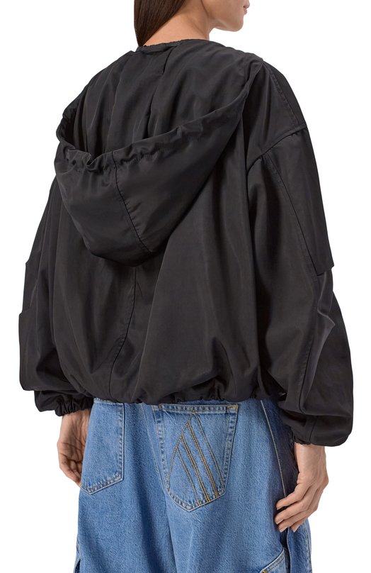 Бомбер The Attico 260WCB00076/PLL001AA Чёрный  260WCB00076/PLL001AA Фото 4