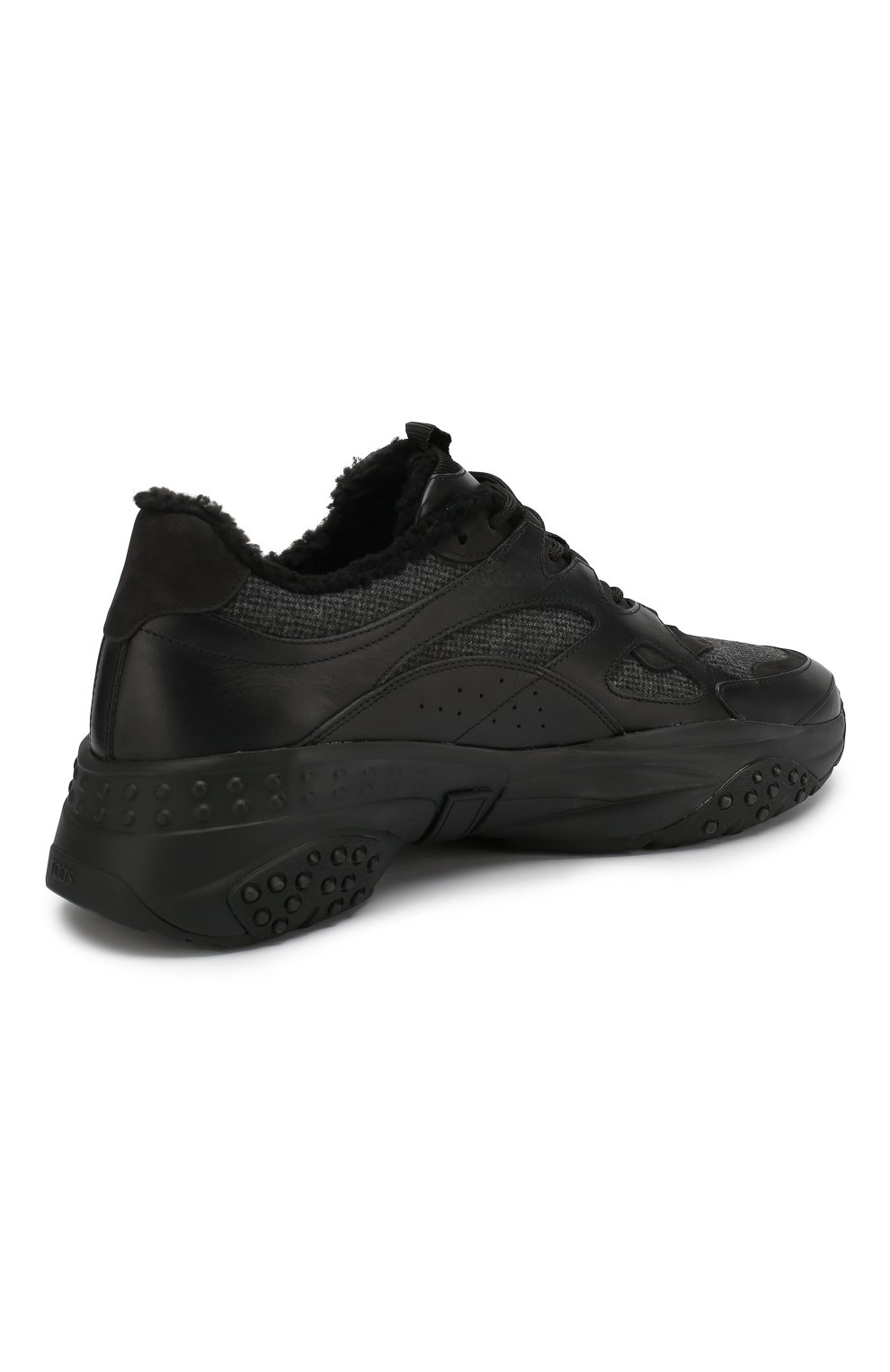 Комбинированные кроссовки TOD’S, арт. XXM57B0BL41MUP, фото 4