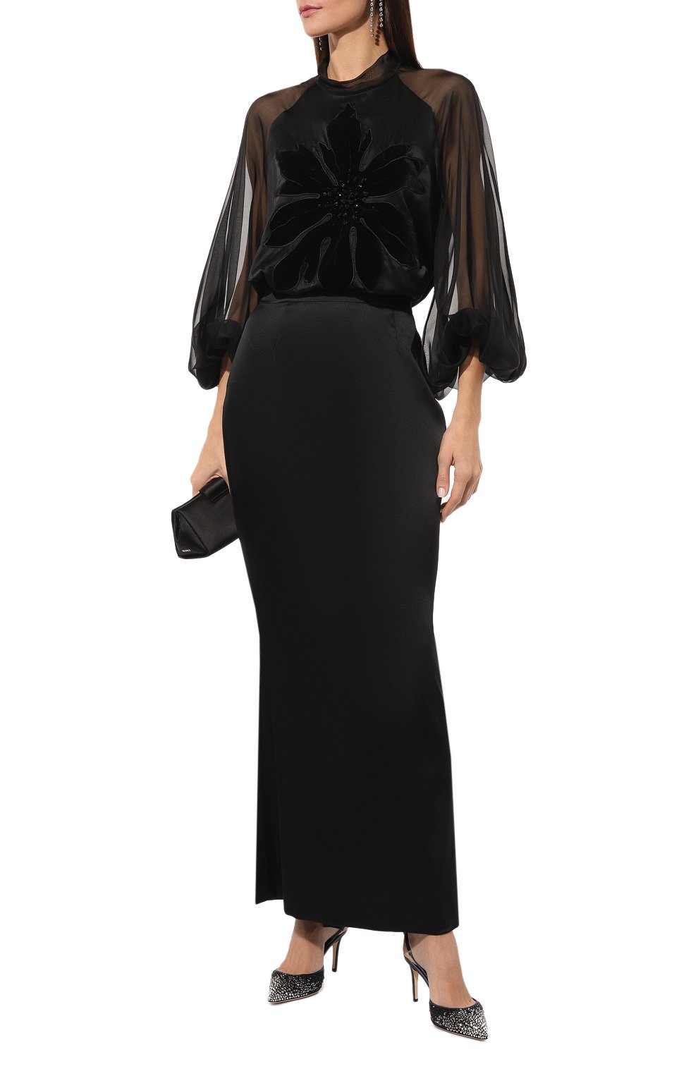 Шелковая юбка YANINA, арт. T-2758, фото 2