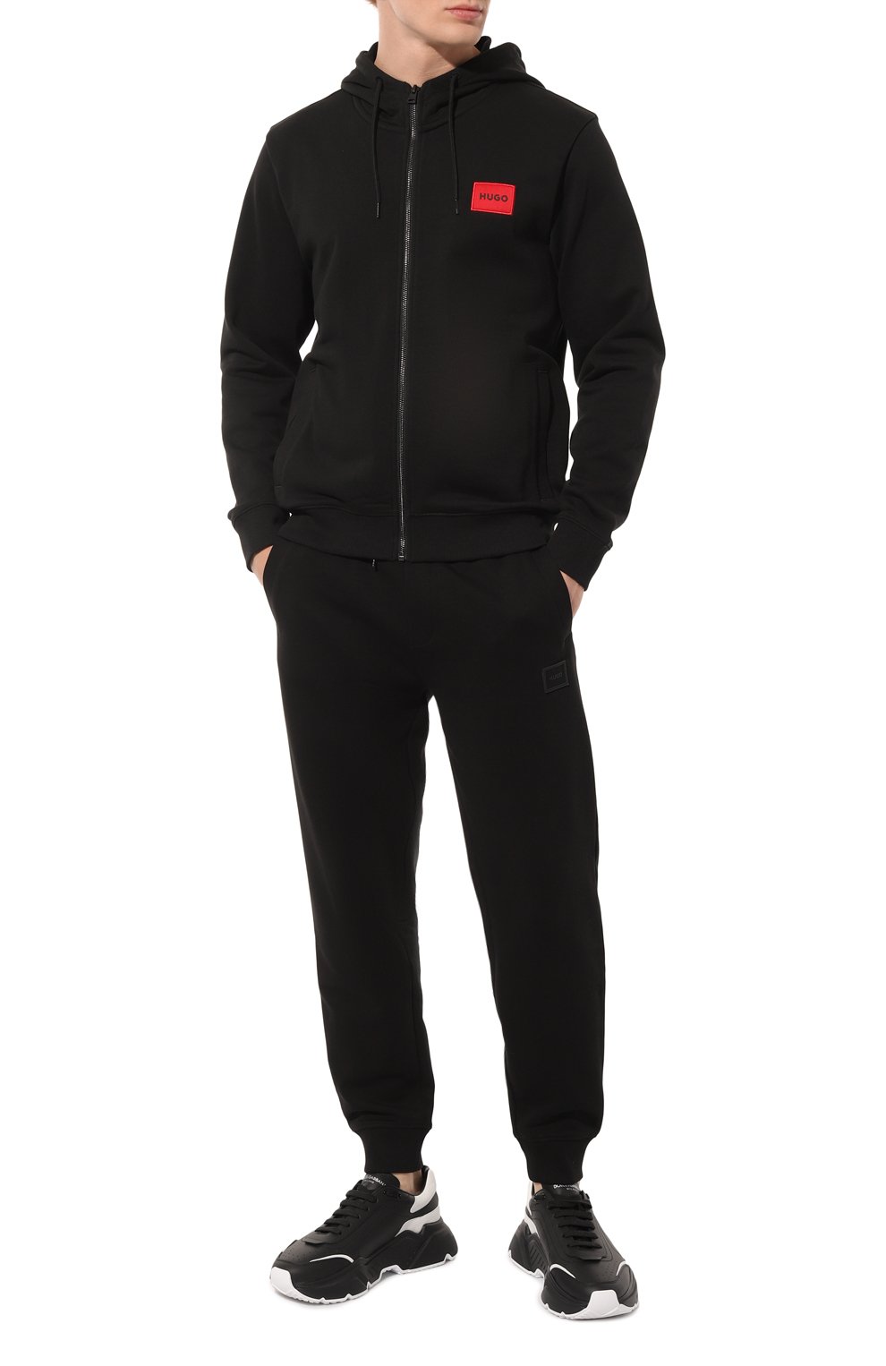 Хлопковые джоггеры HUGO, арт. 50495722, фото 2