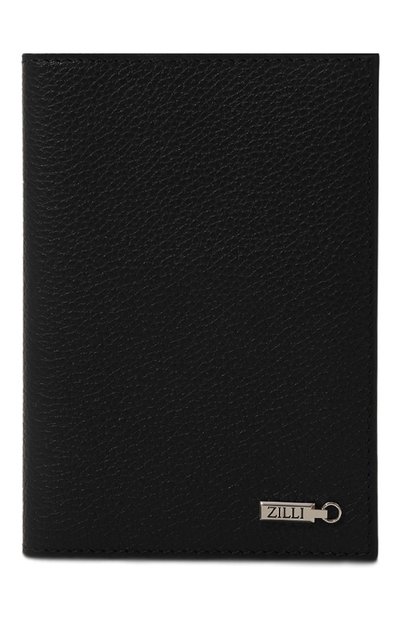 Мужской кожаная обложка для паспорта ZILLI, арт. LPP001M1990VIMP10
