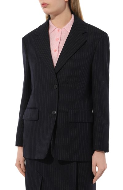 Шерстяной жакет PRADA, арт. P599L-1ZM6-F0124-212, фото 3