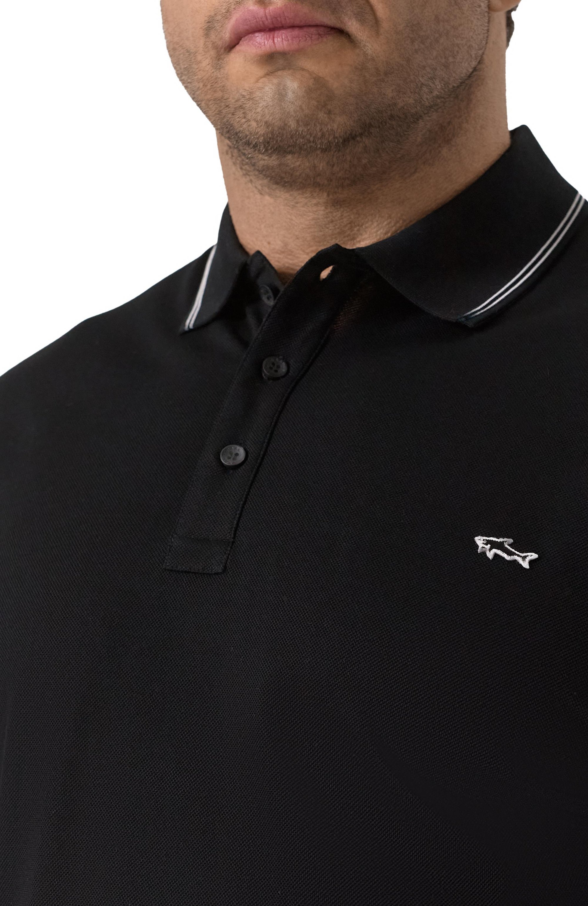 Хлопковое поло PAUL&SHARK, арт. 24411202/6XL, фото 5