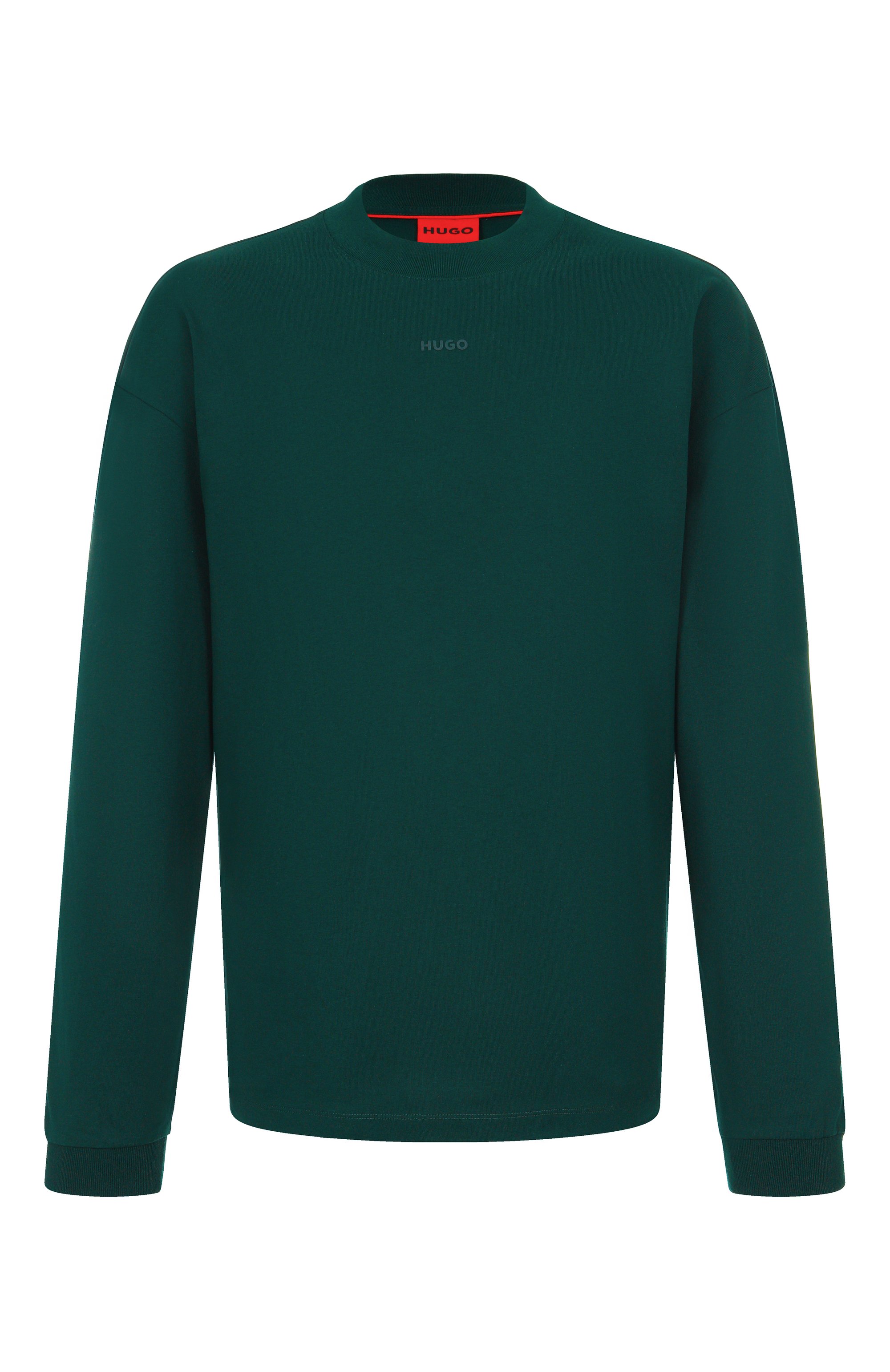 Хлопковый лонгслив HUGO, арт. 50511029, фото 1