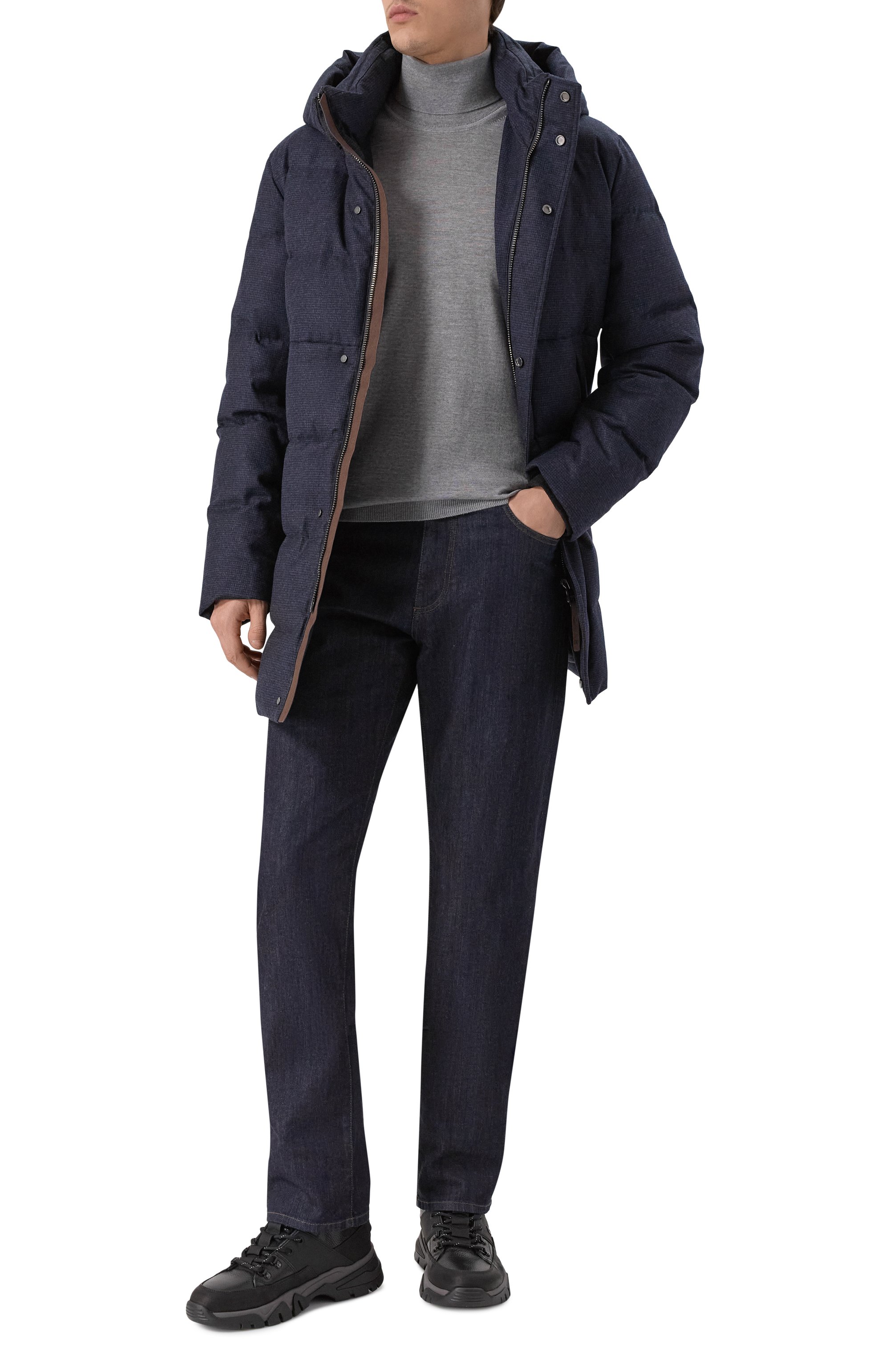 Шерстяная водолазка BOSS, арт. 50468262, фото 2