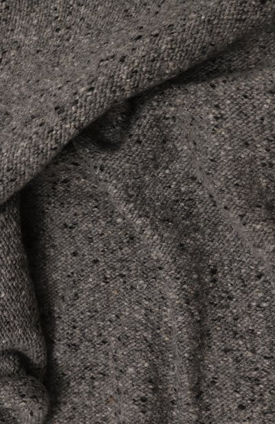 Шарф из шерсти и вискозы HALFBOY серого цвета по цене 34050 руб., арт. HFW231WASC095, фото 4 Шарф из шерсти и вискозы HALFBOY, арт. HFW231WASC095, фото 4