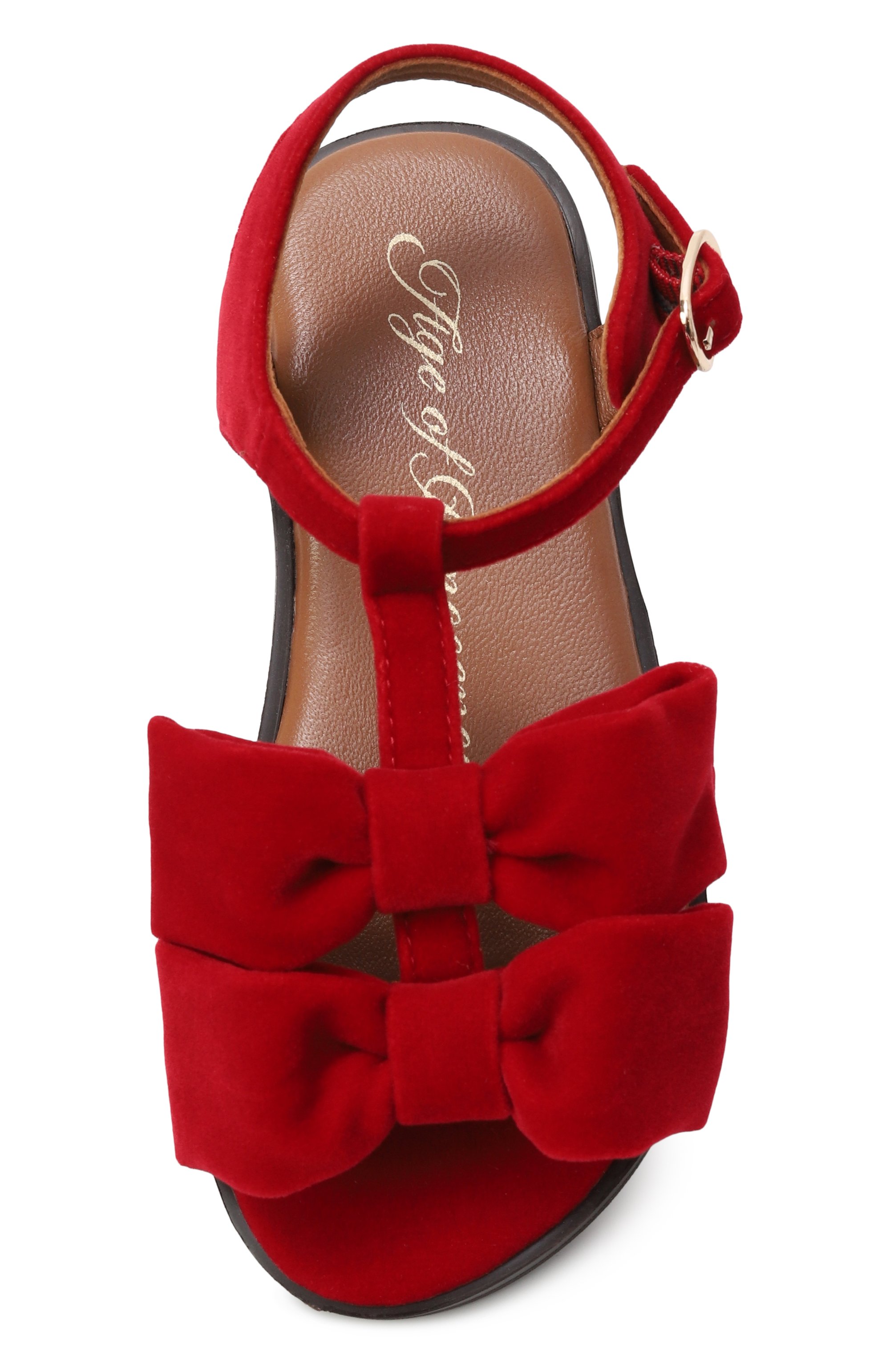 Бархатные сандалии rumi AGE OF INNOCENCE, арт. 000487/RUMI/26, фото 4