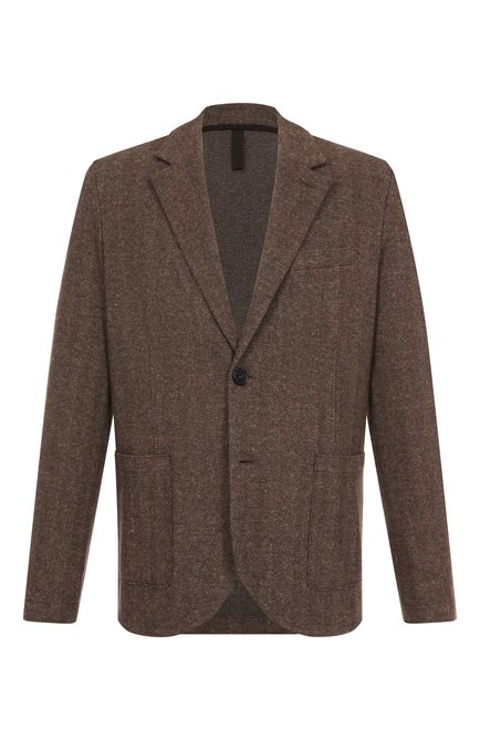 Мужской пиджак из шерсти и хлопка HARRIS WHARF LONDON, арт. CL9535MRA