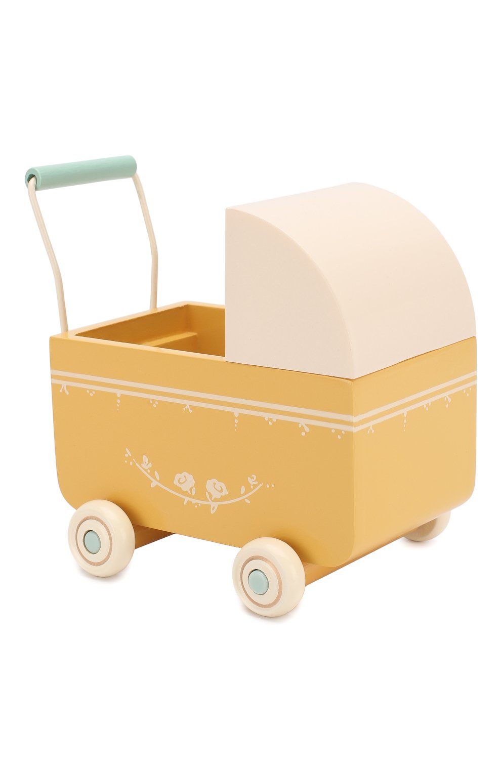 Игрушка коляска для новорожденных MAILEG желтого цвета по цене 2910 руб., арт. 11-8001-02, фото 1 Игрушка коляска для новорожденных MAILEG, арт. 11-8001-02, фото 1