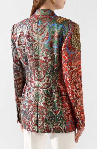 Двубортный жакет DRIES VAN NOTEN, арт. 201-10457-9368, фото 4