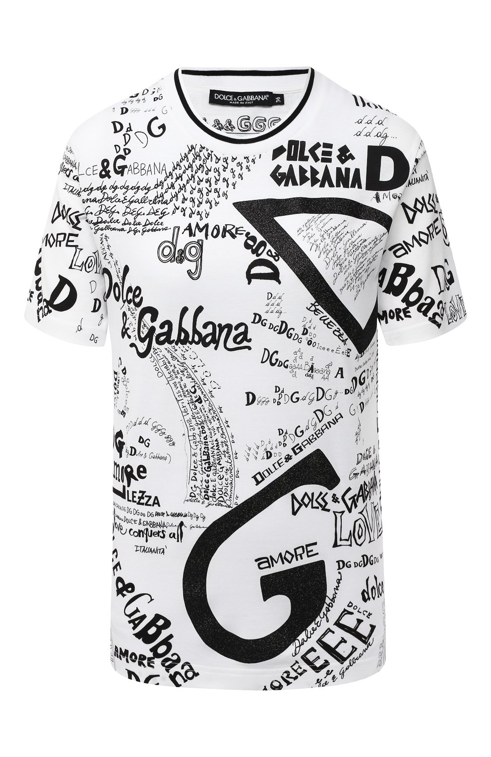 Хлопковая футболка DOLCE & GABBANA, арт. F8M66T/FI79G, фото 1