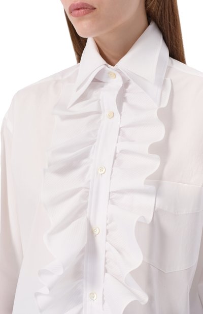 Хлопковая рубашка MOSCHINO, арт. A0206/5431, фото 5