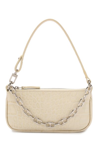 Сумка rachel mini BY FAR кремового цвета по цене 39950 руб., арт. 20CRMIRACEDSMA, фото 1 Сумка rachel mini BY FAR, арт. 20CRMIRACEDSMA, фото 1