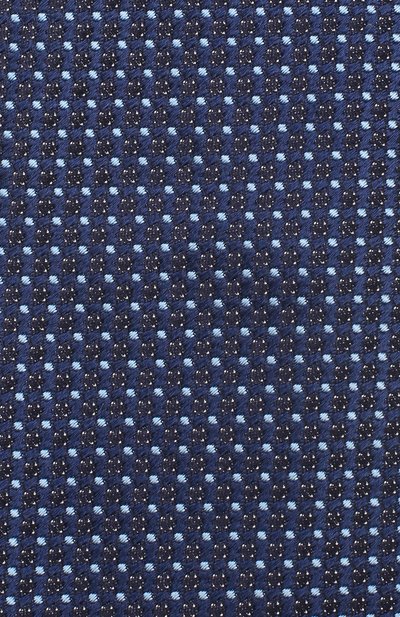 Шелковый галстук CORNELIANI темно-синего цвета по цене 13050 руб., арт. 85U302-0120374/00, фото 3 Шелковый галстук CORNELIANI, арт. 85U302-0120374/00, фото 3