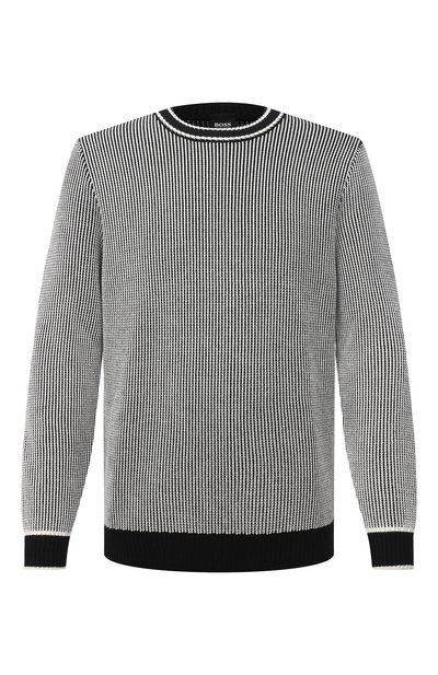 Свитер из шерсти и хлопка BOSS, арт. 50442160, фото 1