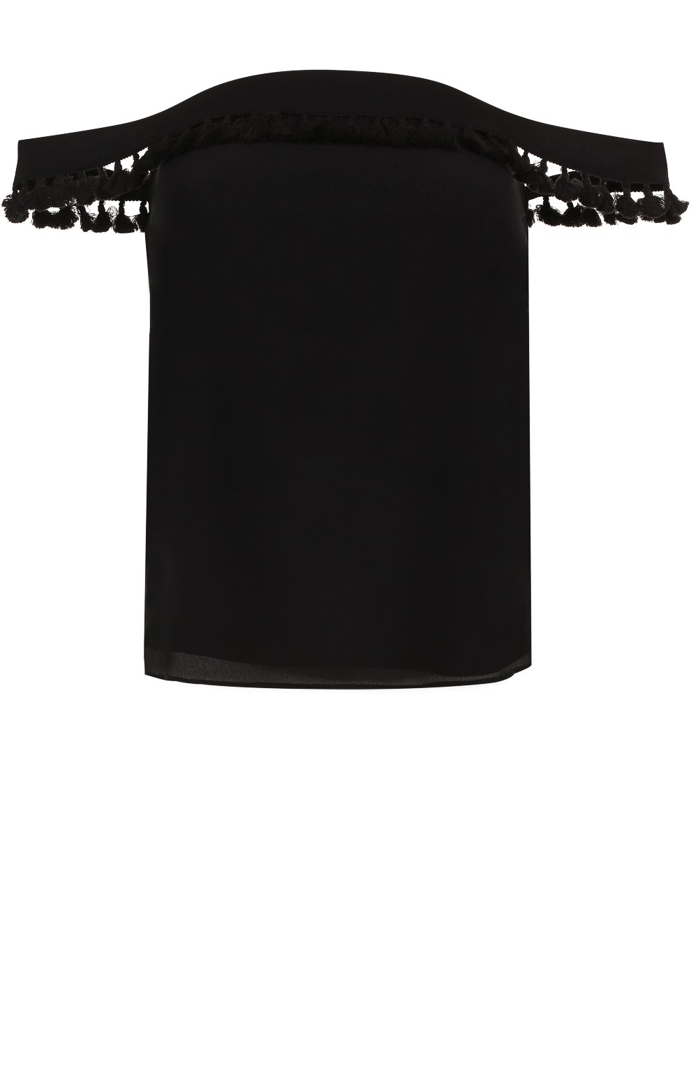 Шелковый топ с открытыми плечами CAMI NYC, арт. CARLY, фото 1