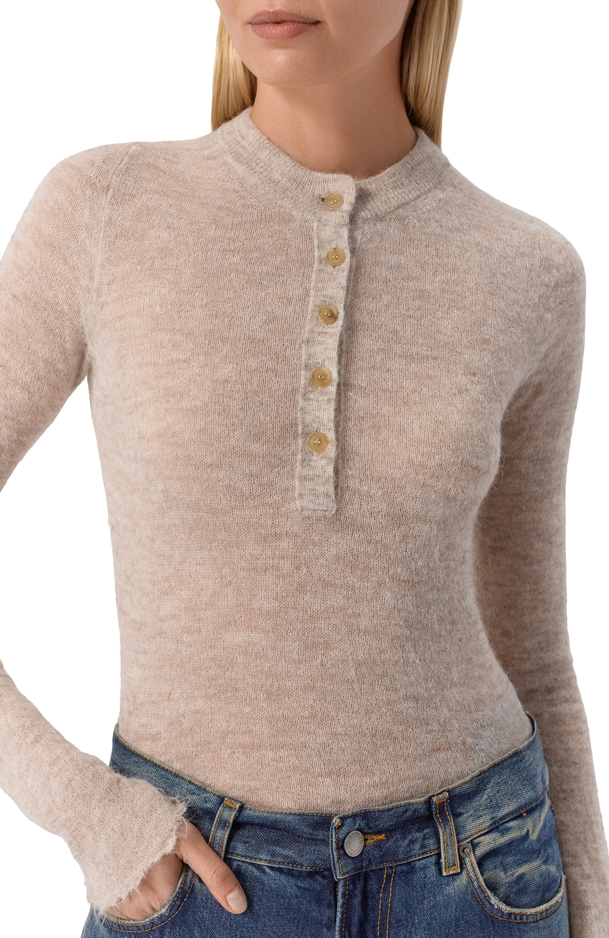 Шерстяное боди HAIKURE, арт. HEW07090MC067PX, фото 5