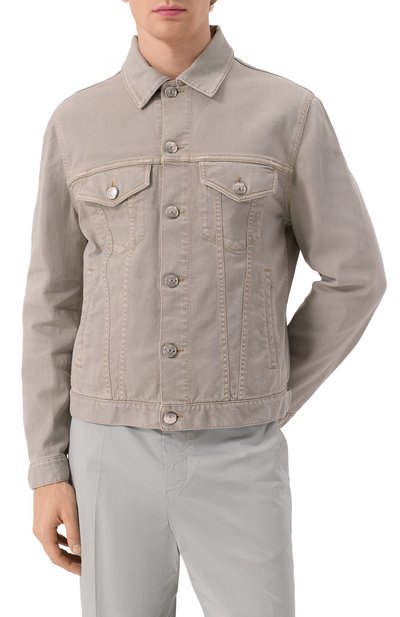 Джинсовая куртка BRUNELLO CUCINELLI, арт. M277P6910, фото 3