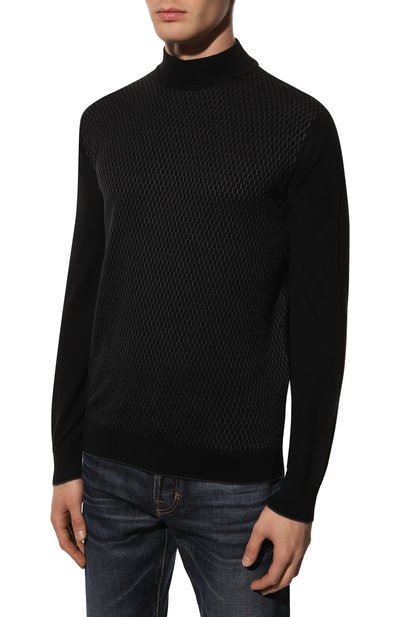 Водолазка из шерсти и шелка STEFANO RICCI, арт. K606310L10/F22463, фото 3