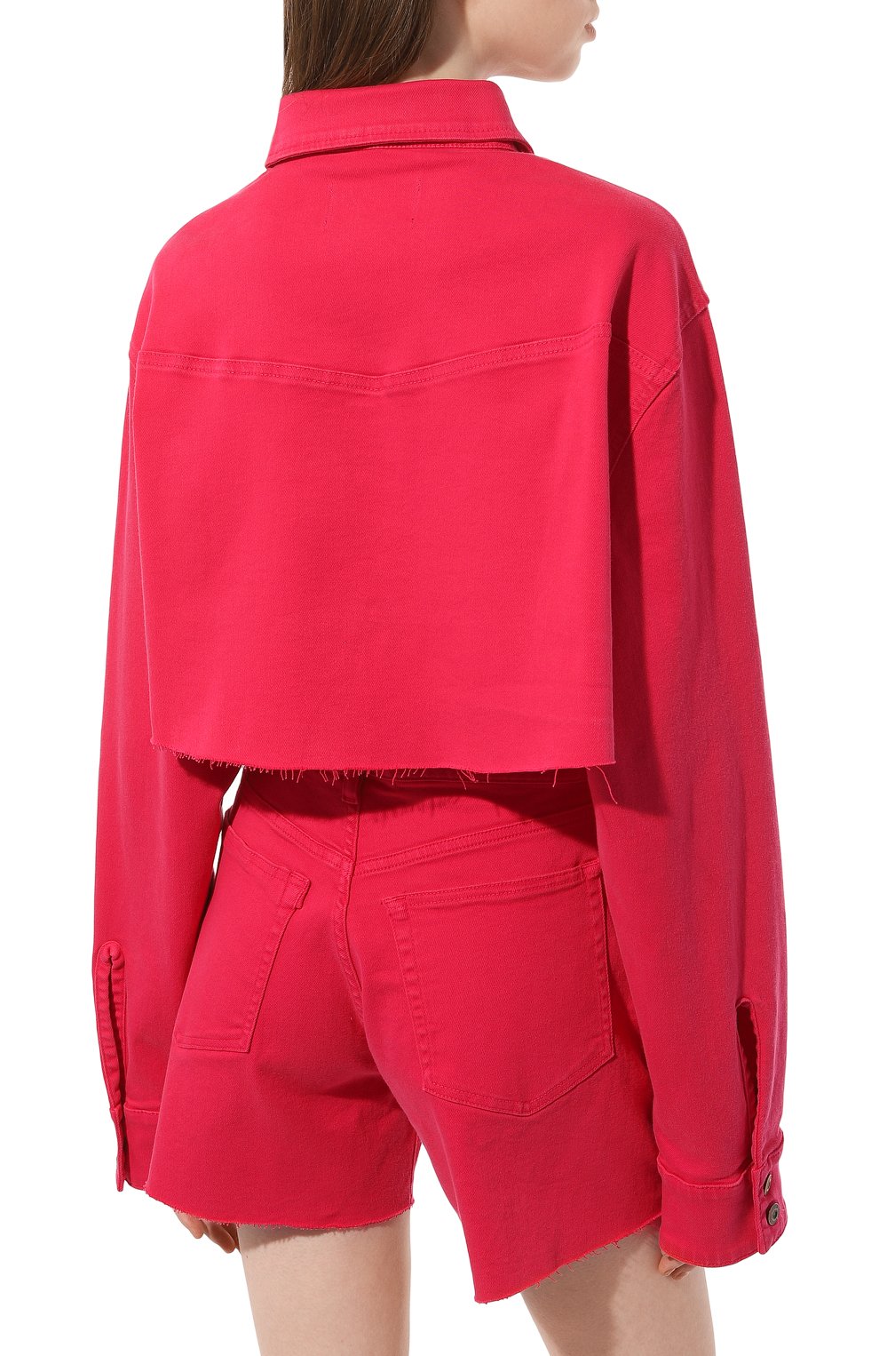 Джинсовая куртка 3X1, арт. 31-W03E64-DS1081/STEFY SUPER CR0P, фото 4