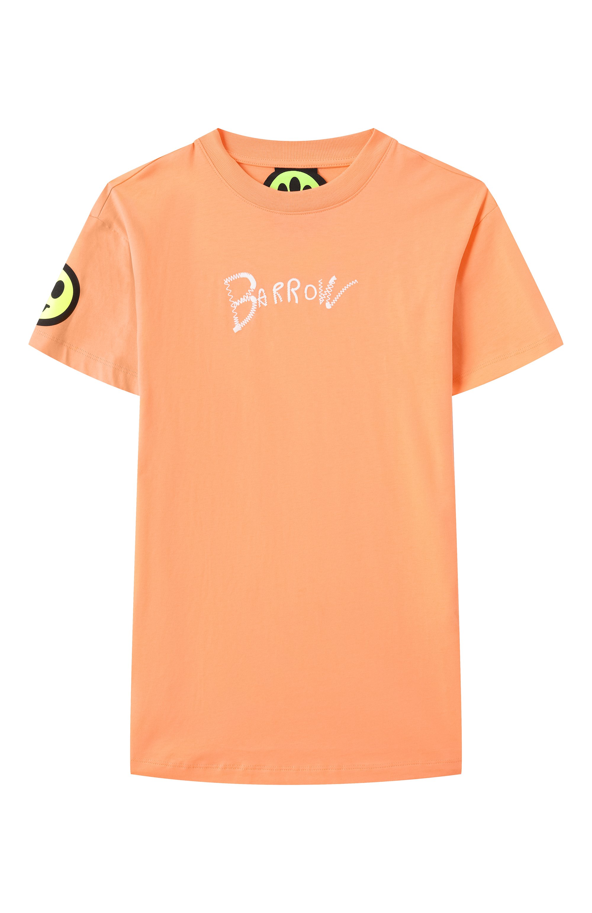 Хлопковое платье BARROW оранжевого цвета по цене 9950 руб., арт. S5BKJGDR165, фото 1 Хлопковое платье BARROW, арт. S5BKJGDR165, фото 1