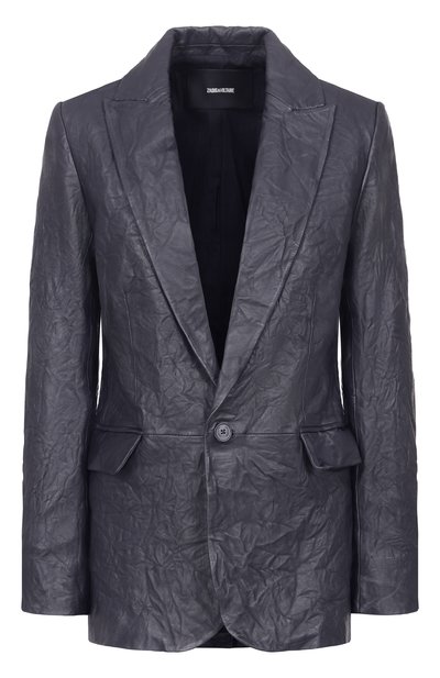 Женский кожаный жакет ZADIG AND VOLTAIRE, арт. RWBL00059