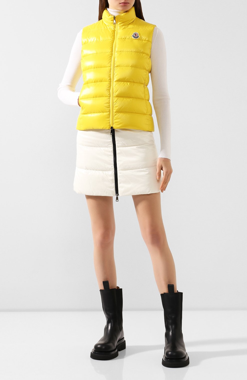 Жилет moncler ghany MONCLER желтого цвета по цене 69950 руб., арт. E2-093-48304-05-68950, фото 2 Жилет moncler ghany MONCLER, арт. E2-093-48304-05-68950, фото 2