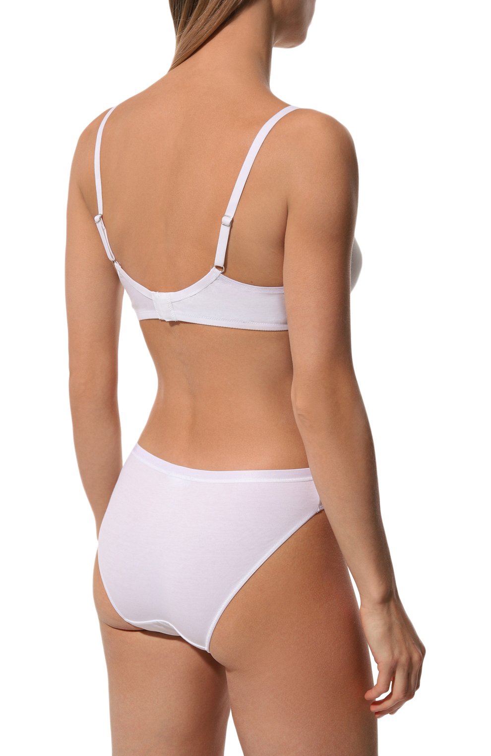 Хлопковые трусы-слипы HANRO белого цвета по цене 5270 руб., арт. 071403, фото 3 Хлопковые трусы-слипы HANRO, арт. 071403, фото 3