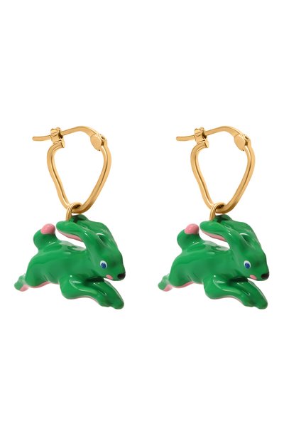 Серьги MARNI зеленого цвета по цене 45750 руб., арт. 0RMV0405A0 M2000, фото 3 Серьги MARNI, арт. 0RMV0405A0 M2000, фото 3