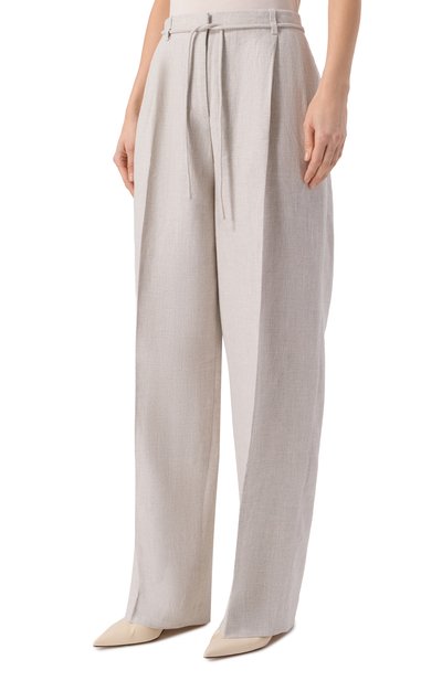 Брюки изо льна и вискозы 12 STOREEZ, арт. 137024, фото 3