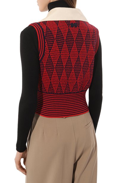 Шерстяной жилет GUCCI, арт. 653501 XKBWU, фото 4