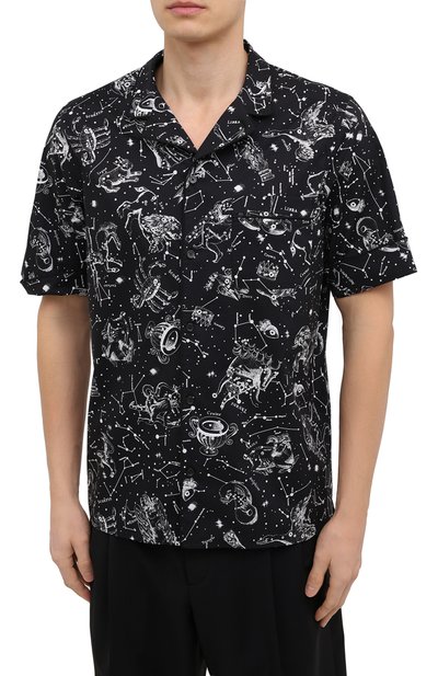 Хлопковая рубашка VALENTINO, арт. VV3AA76871E, фото 3