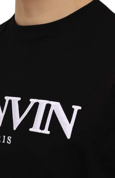 Хлопковая футболка LANVIN, арт. RM-TS0005-J208-P22, фото 5