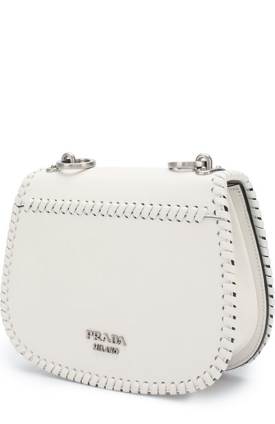 Сумка из кожи с бахромой PRADA, арт. 1BD116-2EIG-F0009-CIB, фото 3