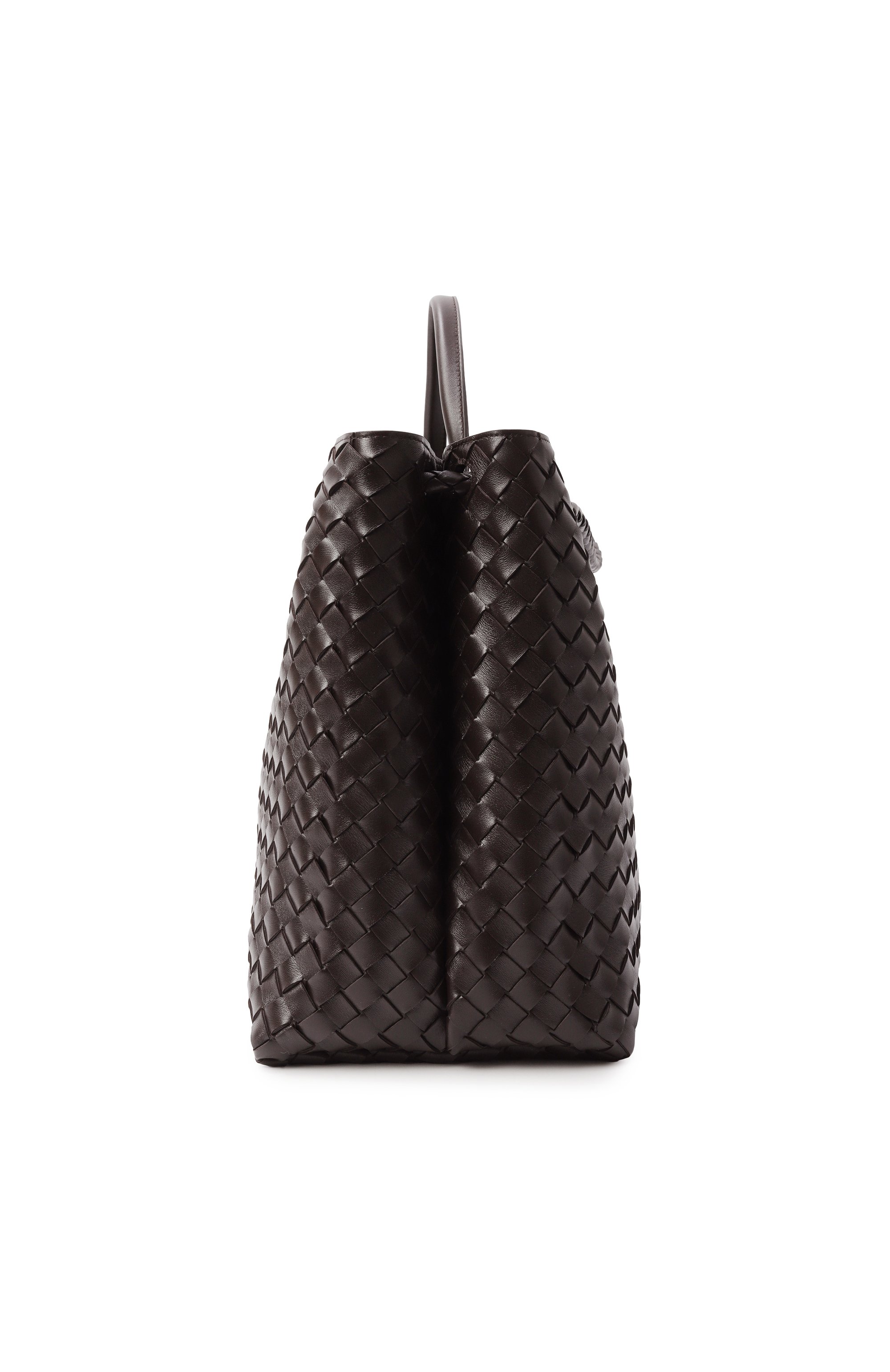 Сумка andiamo large BOTTEGA VENETA темно-коричневого цвета по цене 945000 руб., арт. 766019/VCPP1, фото 4 Сумка andiamo large BOTTEGA VENETA, арт. 766019/VCPP1, фото 4