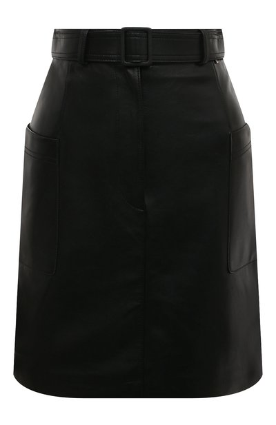 Женская кожаная юбка BOSS, арт. 50468727