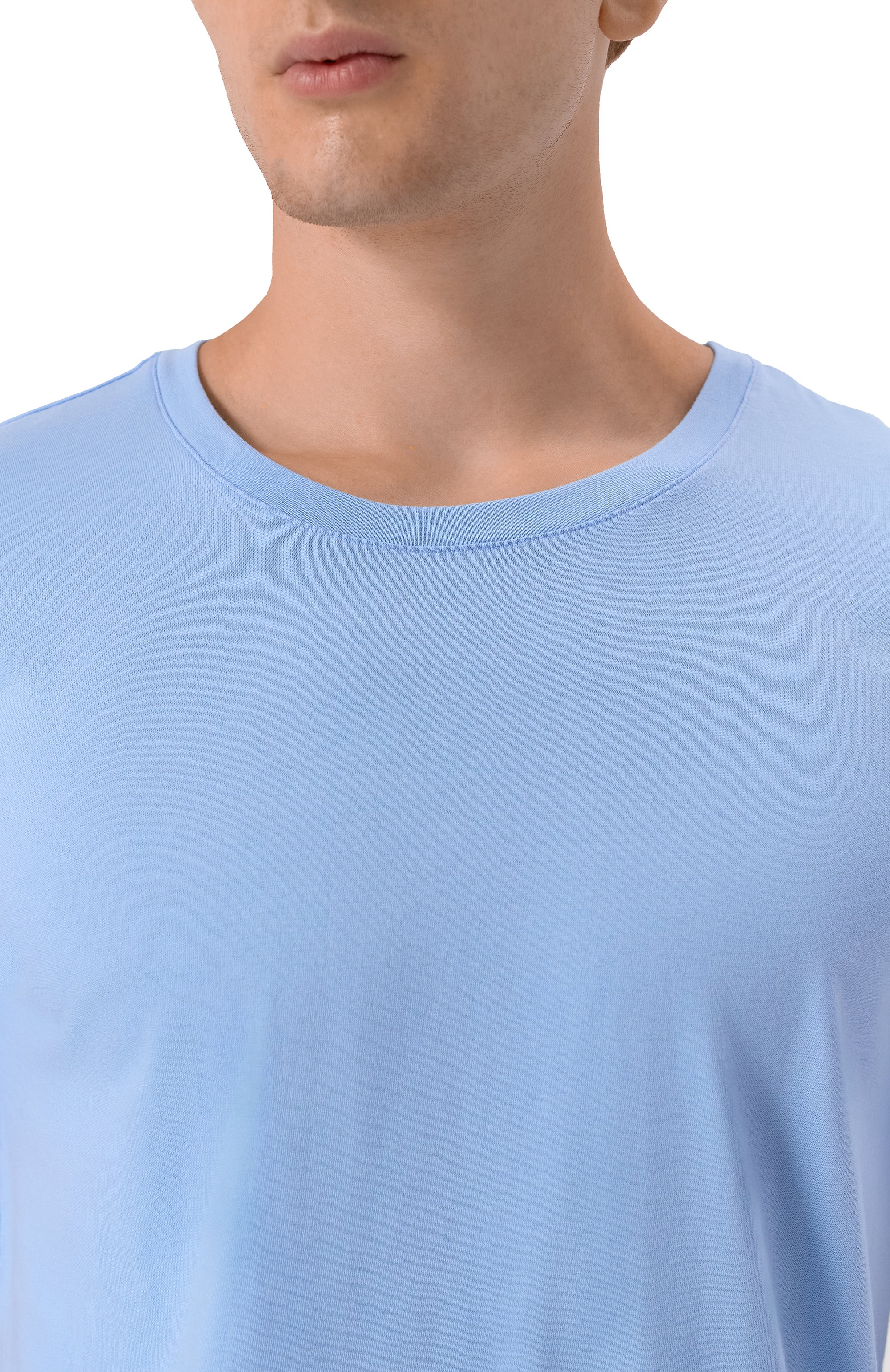 Хлопковая футболка HANRO, арт. 075050., фото 5