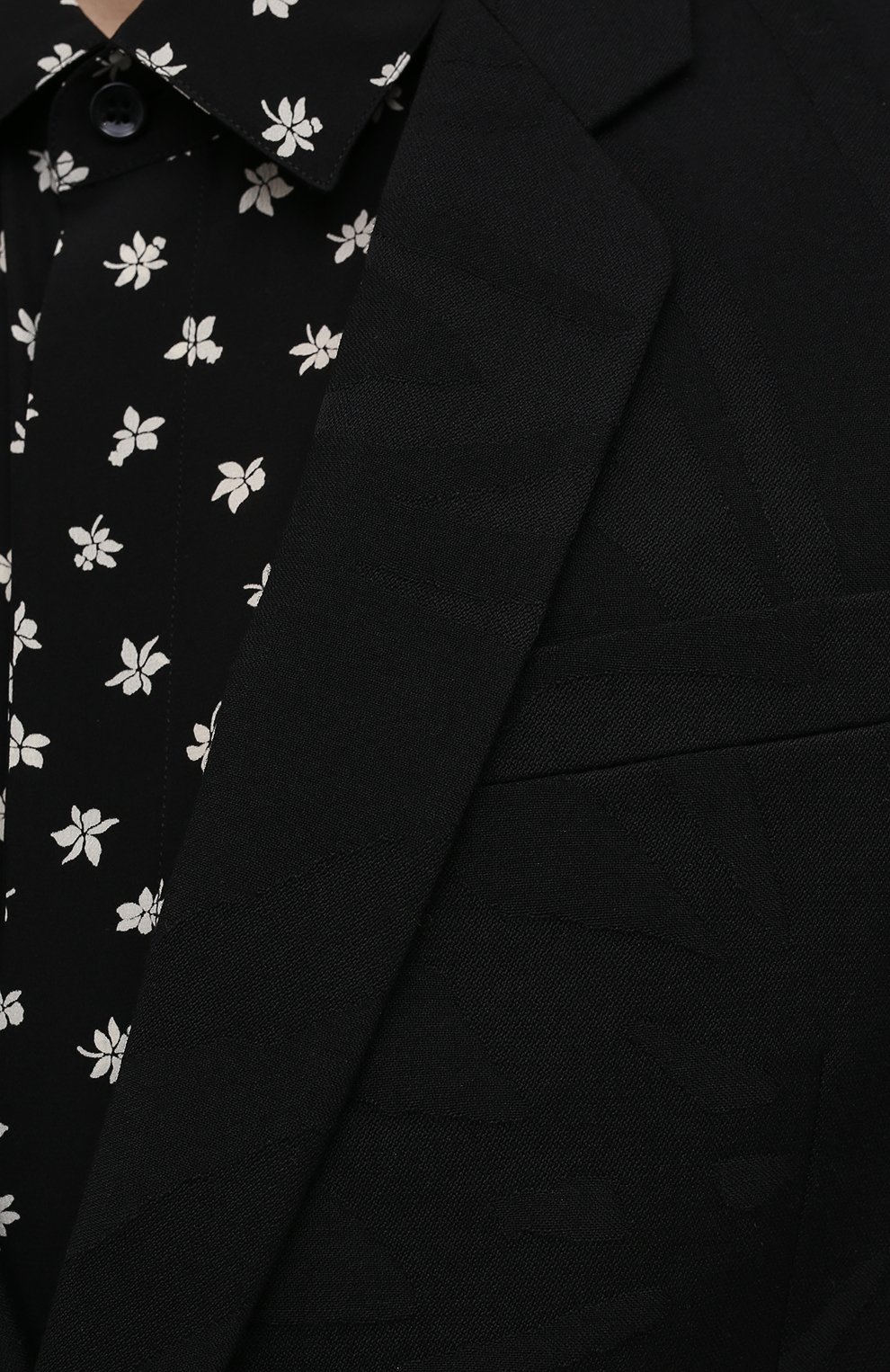 Шерстяной пиджак SAINT LAURENT, арт. 645177/Y1C71, фото 5