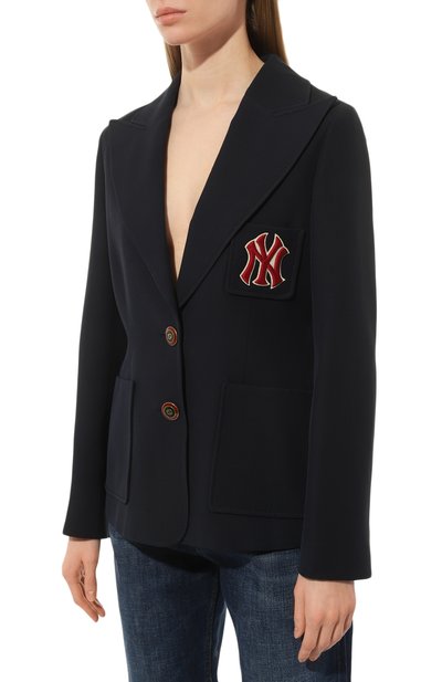 Жакет из шерсти и шелка GUCCI, арт. 542267 ZLE79, фото 3
