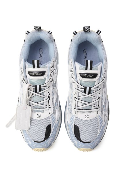 Комбинированные кроссовки be right back OFF-WHITE, арт. 0MIA295S26FAB001, фото 5