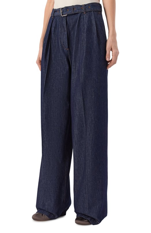 Джинсы Dries Van Noten 130937/3385 Синий  130937/3385 Фото 3