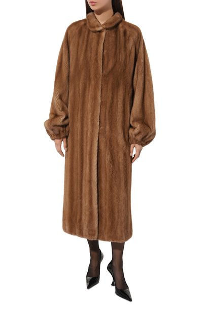 Шуба из меха норки GIULIA GURMAN, арт. С14240117G, фото 3