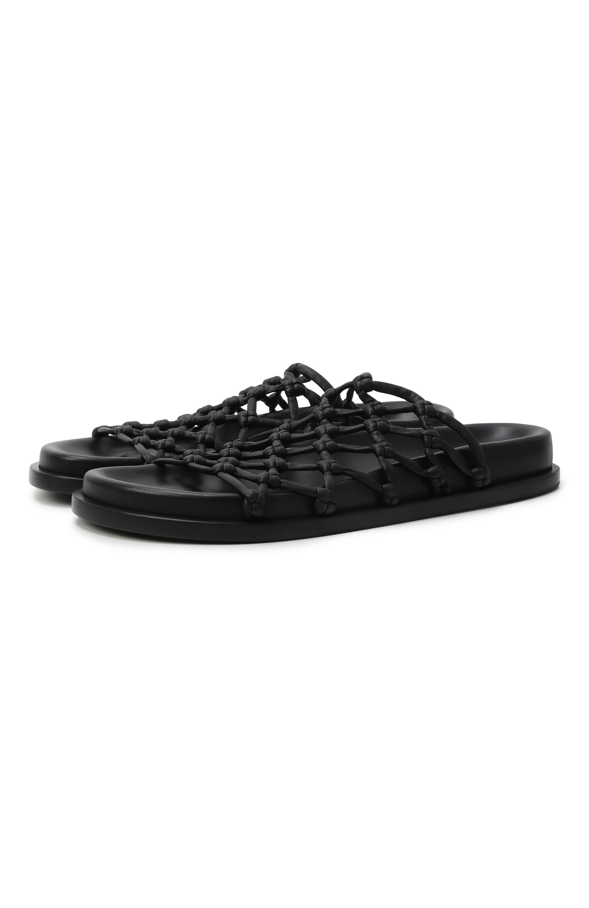 Кожаные шлепанцы JIL SANDER, арт. J15WX0008-P5810, фо�то 1