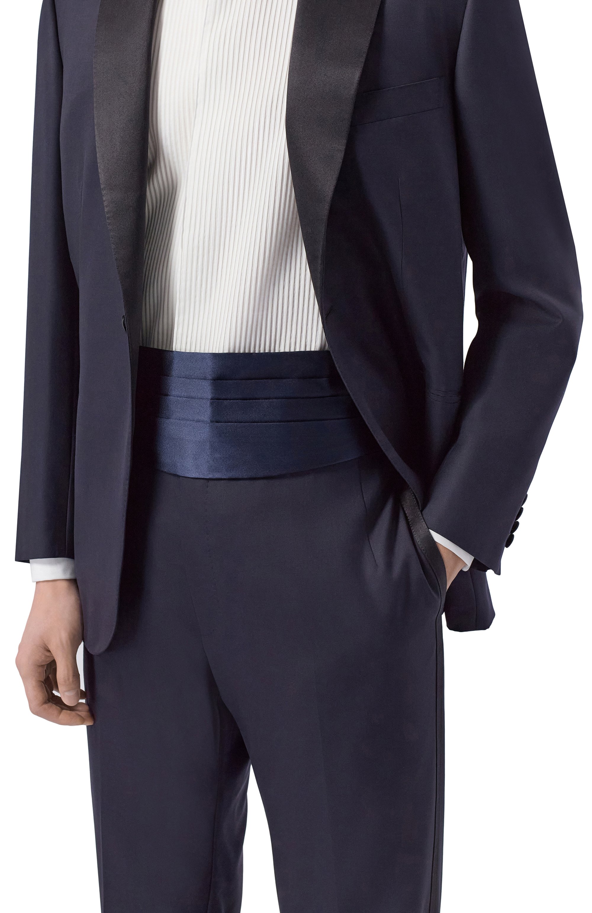 Шелковый камербанд CORNELIANI, арт. 27U917/2720480, фото 2