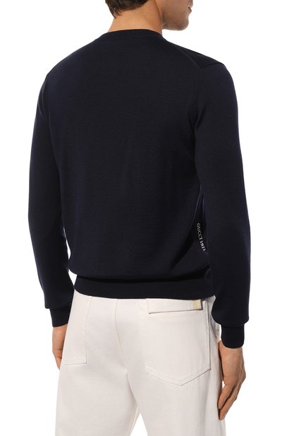 Шерстяной джемпер GUCCI, арт. 763661/XKDLY, фото 4