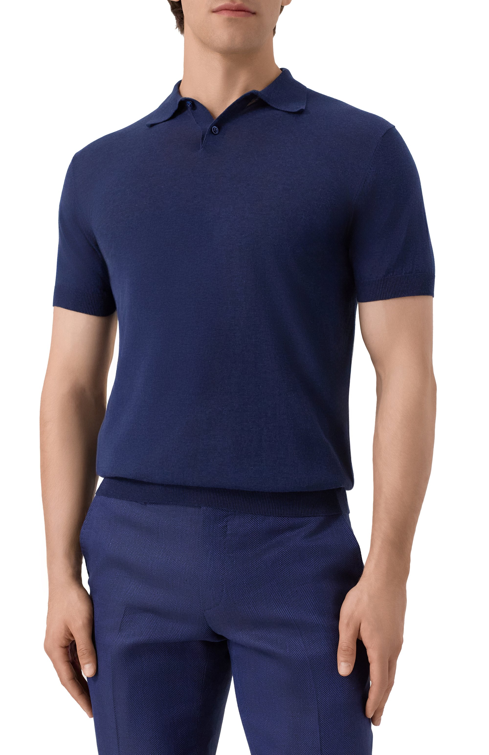 Хлопковое поло L.B.M. 1911, арт. 6410/59043, фото 3