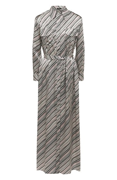 Женское атласное платье KITON, арт. D47321K0991A